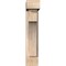 Ekena Millwork Westlake Block Smooth Bracket w/ Offset Brace, Douglas Fir, 5 1/2"W x 16"D x 28"H BKT0604X16X28WTL05SDF - alternate 2